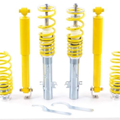 FK coilover kit sports suspension Peugeot 207 CC from 2007 with 51mm strut