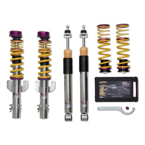 KW Coilover suspension V3 Clubsport incl. top mounts Porsche Cayman; (987) incl. Cayman S / Cayman R with PASM 01/06- 155-243kW -785kg